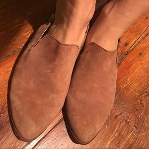 Kelsi Dagger Brooklyn suede slip on flats loafers